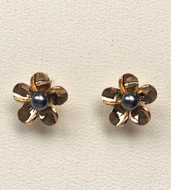 Aretes perlas hawainas