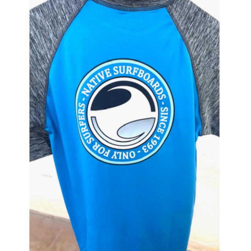 Licra Surf Azul/Gris