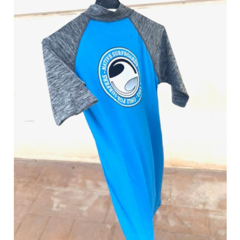 Licra Surf Azul/Gris